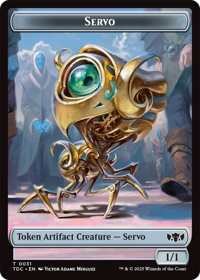 Servo Token // Warrior Token