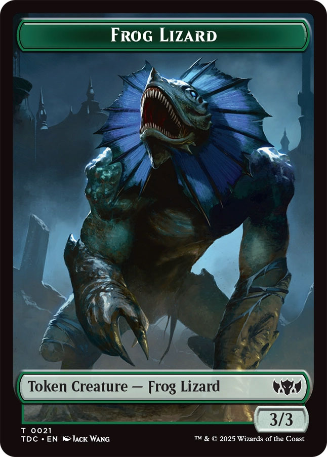 Frog Lizard Token // Dragon Token