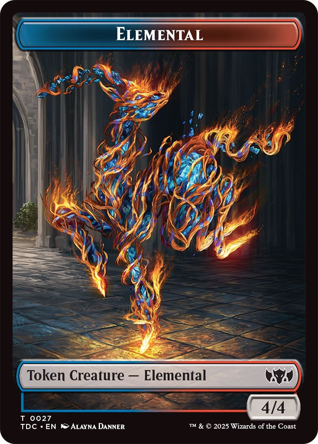 Elemental Token // Monk Token