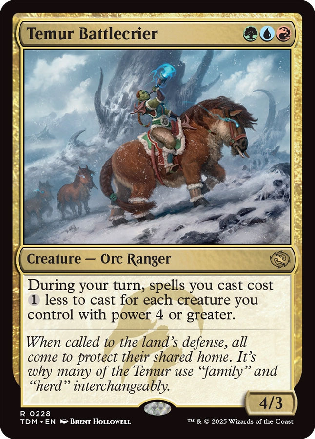 Temur Battlecrier
