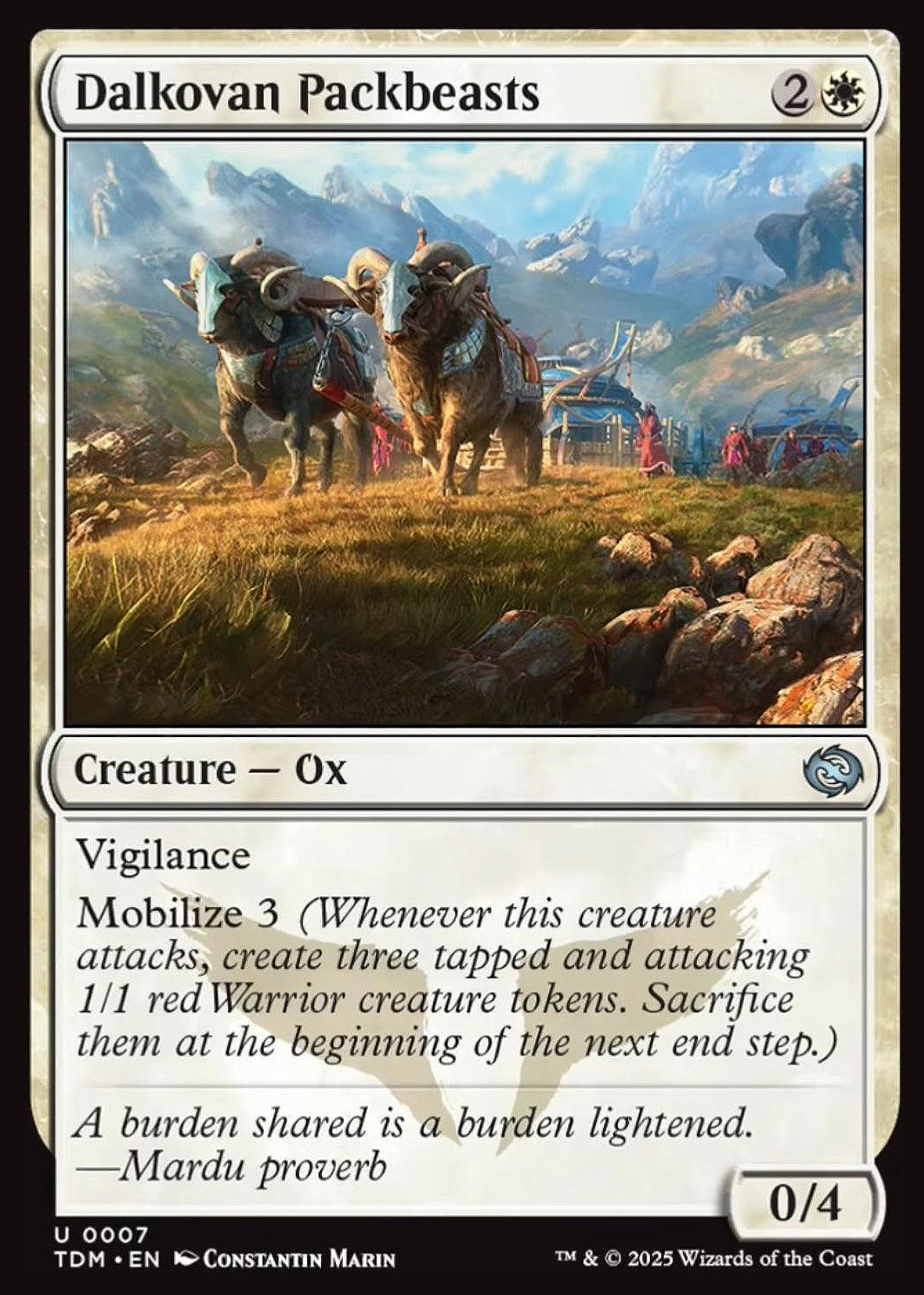 Dalkovan Packbeasts