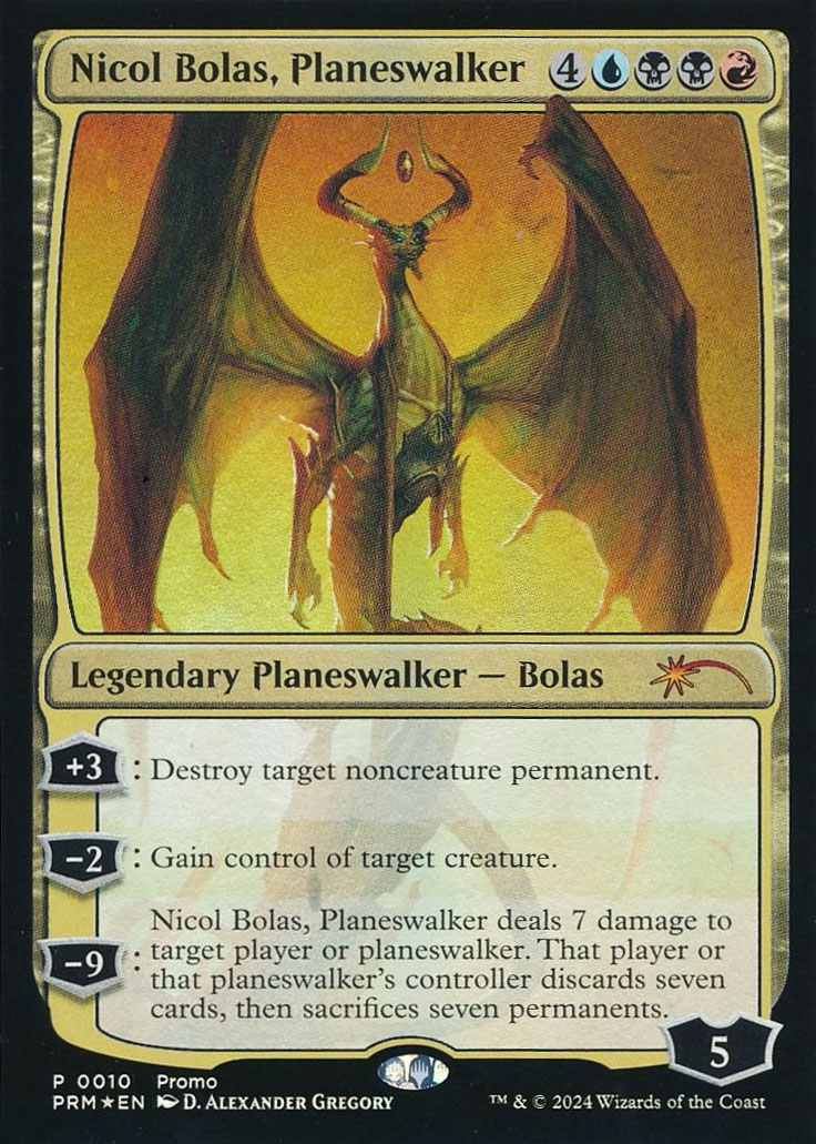 Nicol Bolas, Planeswalker