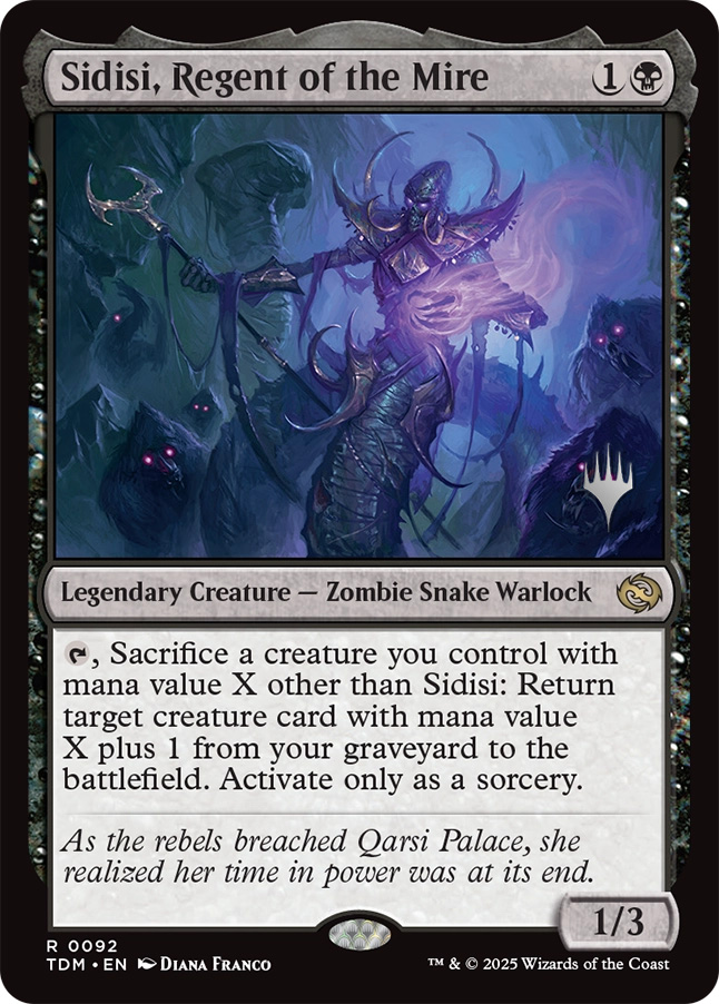 Sidisi, Regent of the Mire