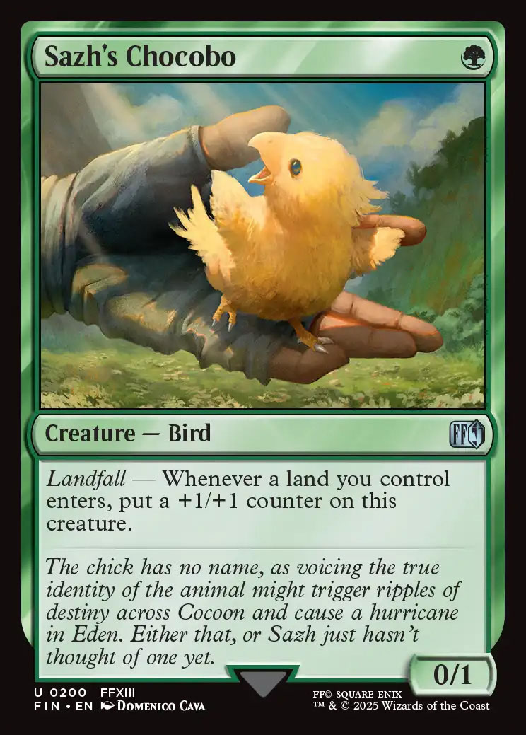 Sazh's Chocobo