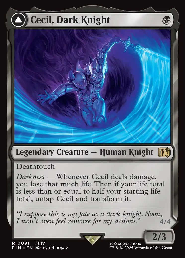 Cecil, Dark Knight