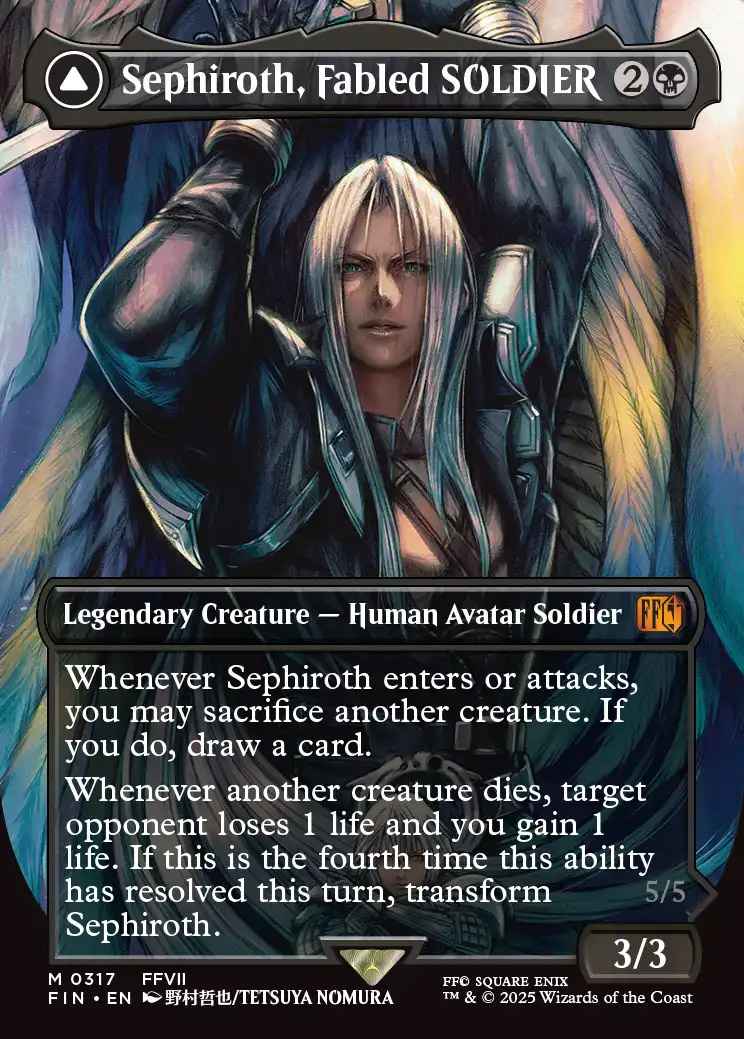 Sephiroth, Fabled SOLDIER
