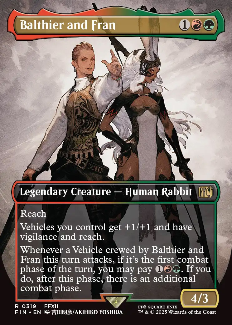 Balthier and Fran