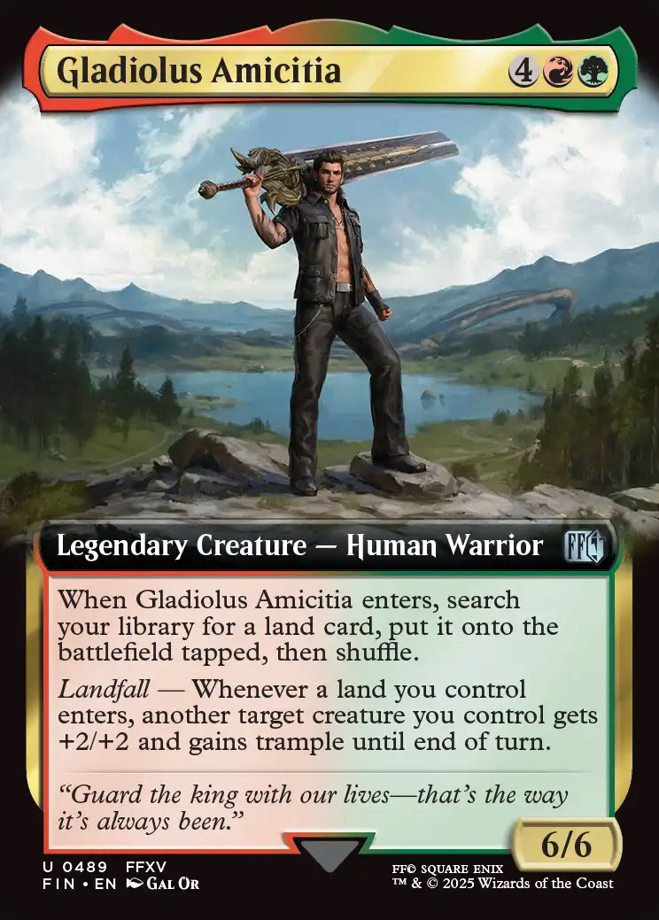 Gladiolus Amicitia