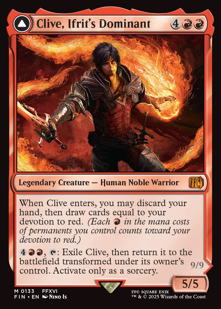 Clive, Ifrit's Dominant