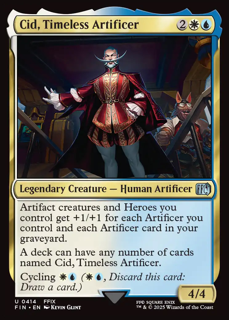 Cid, Timeless Artificer