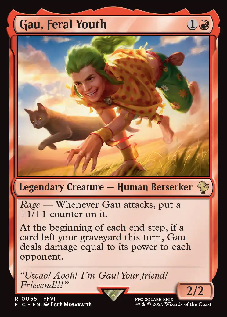 Gau, Feral Youth