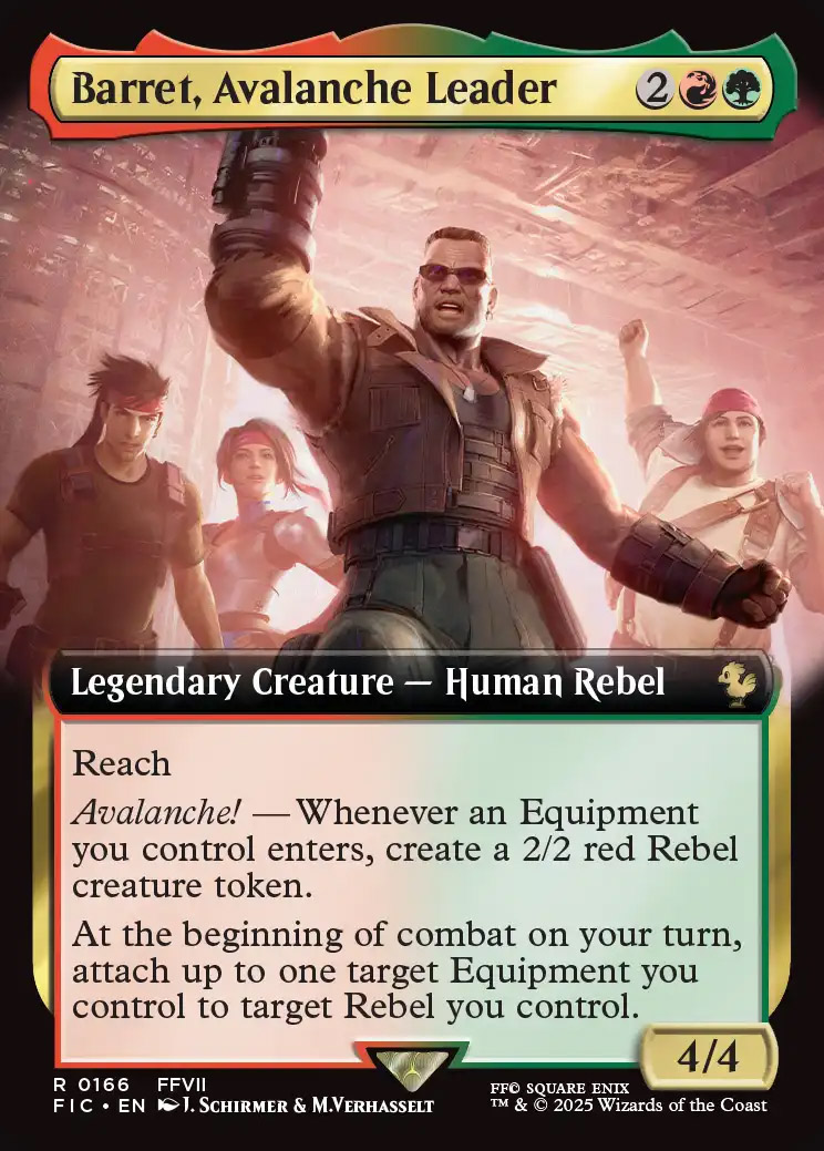 Barret, Avalanche Leader