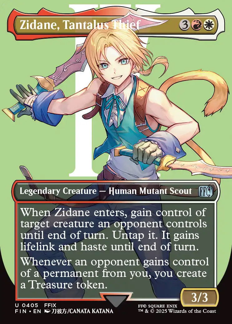 Zidane, Tantalus Thief