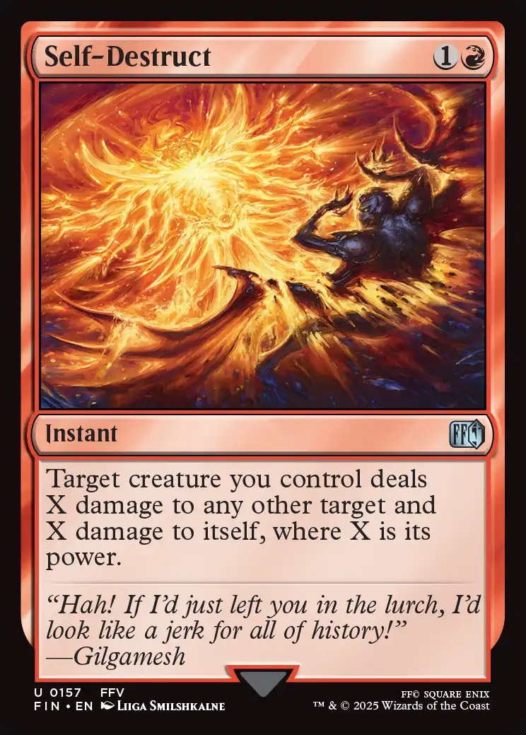 Self-Destruct
