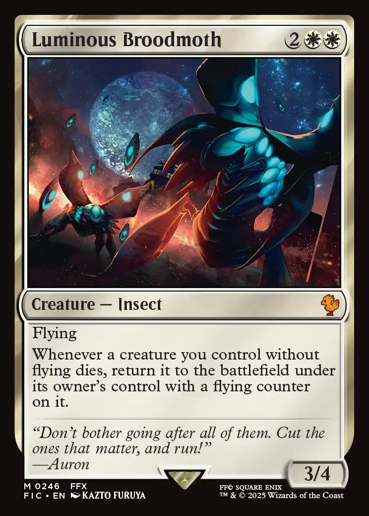 Luminous Broodmoth