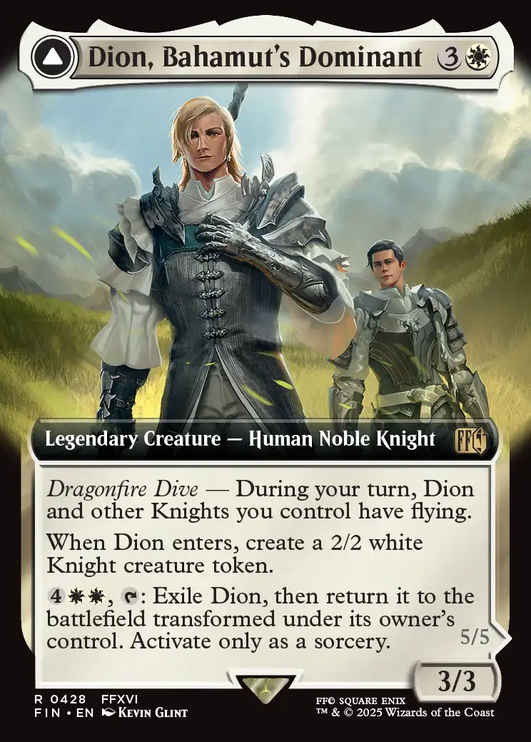 Dion, Bahamut's Dominant