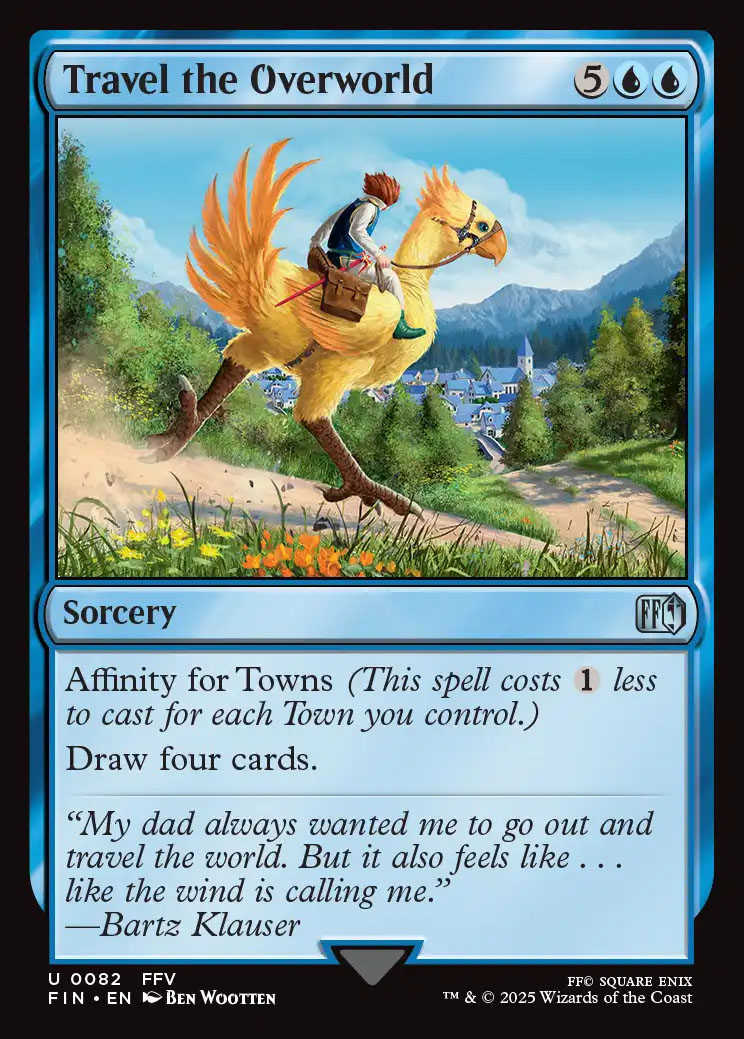 Travel the Overworld