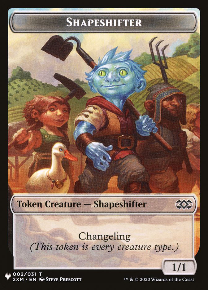 Shapeshifter Token // Dog Token
