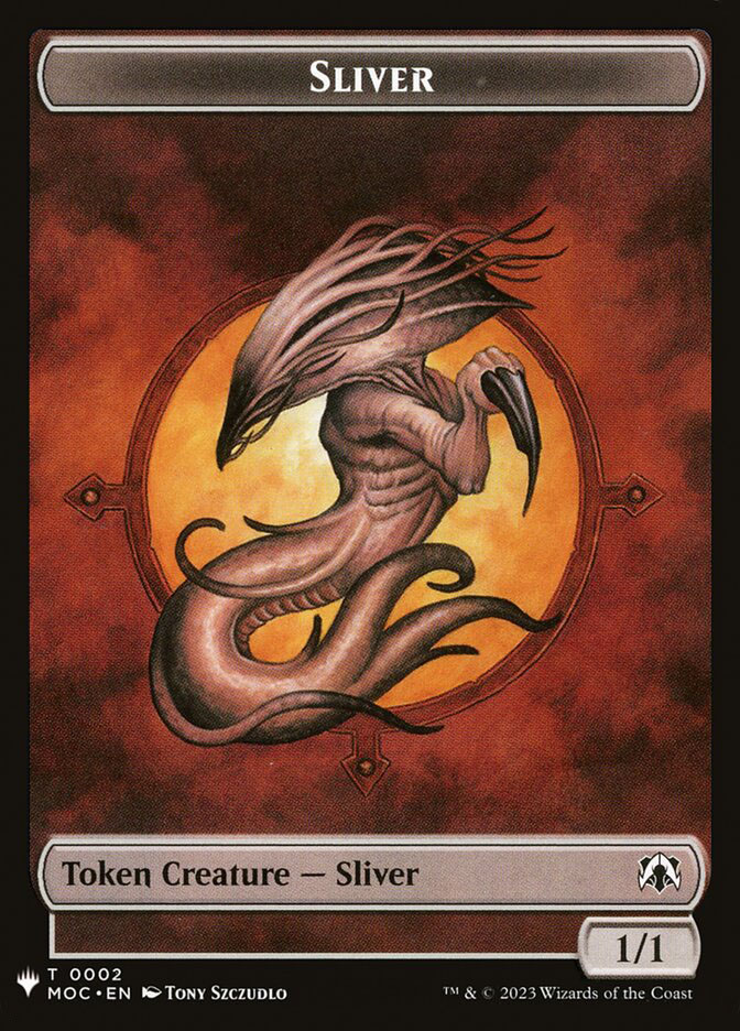 Sliver Token // Saproling Token