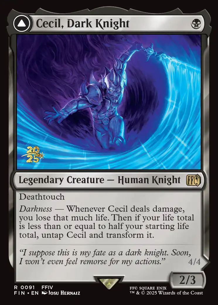 Cecil, Dark Knight