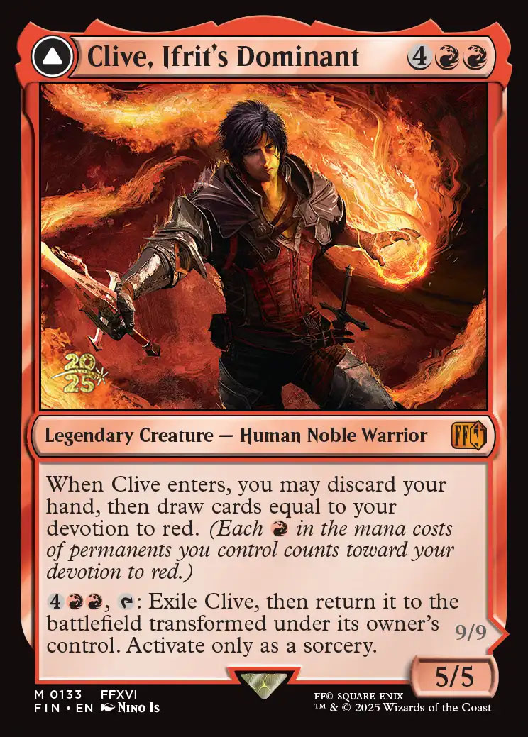 Clive, Ifrit's Dominant
