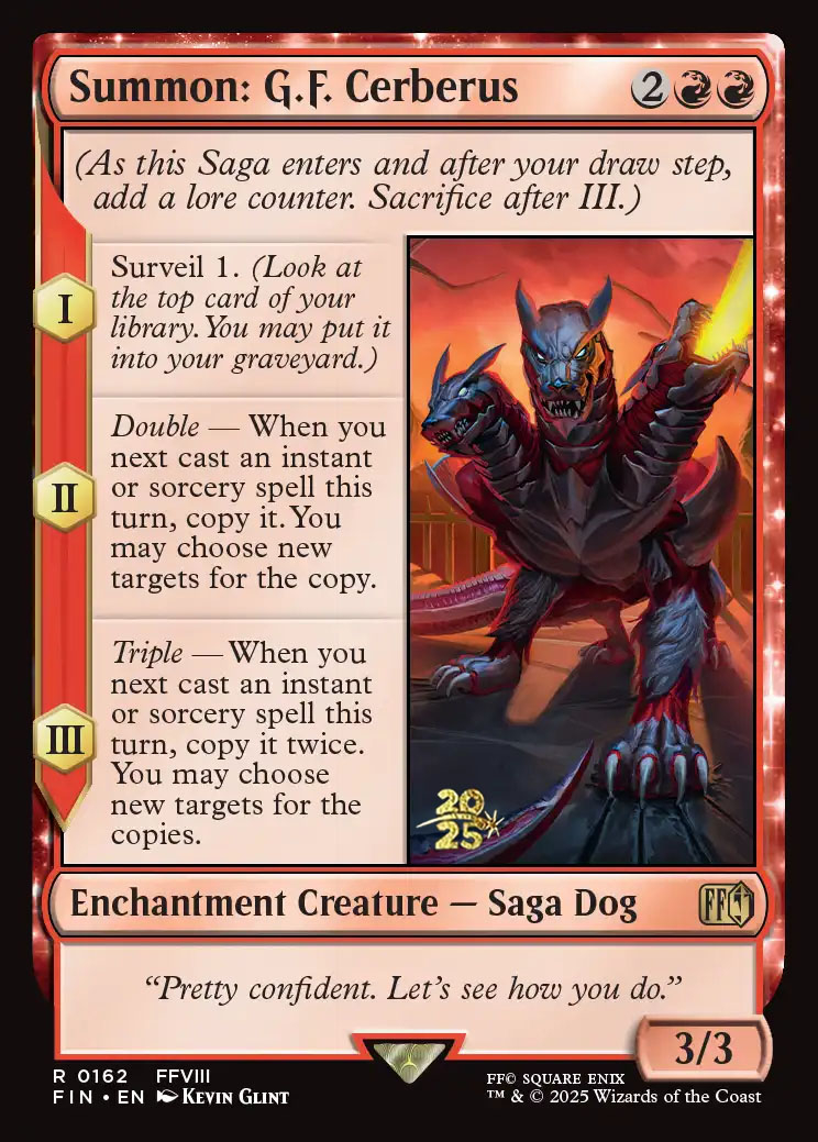 Summon: G.F. Cerberus