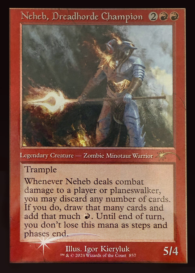 Neheb, Dreadhorde Champion