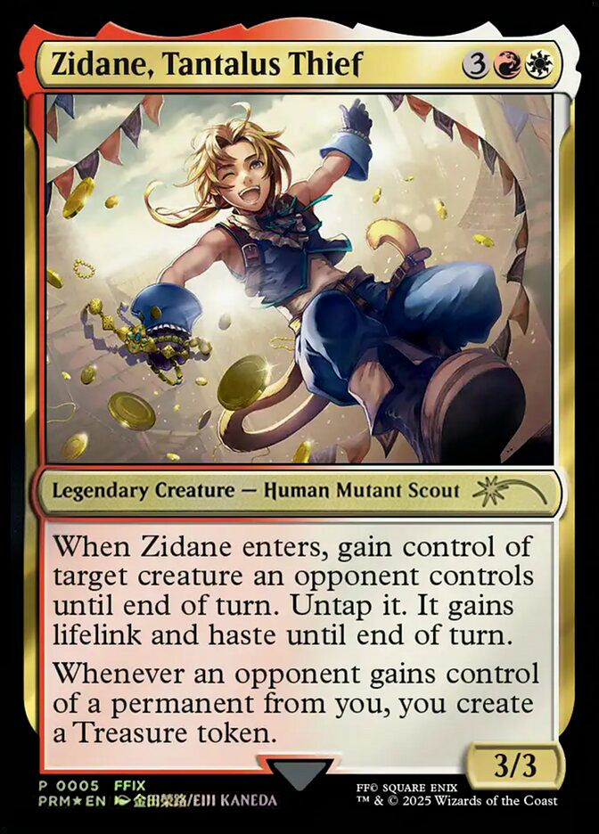 Zidane, Tantalus Thief