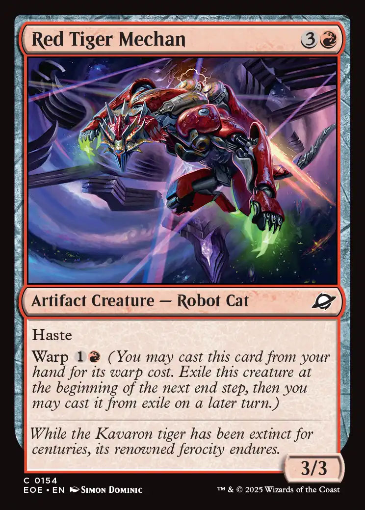 Red Tiger Mechan