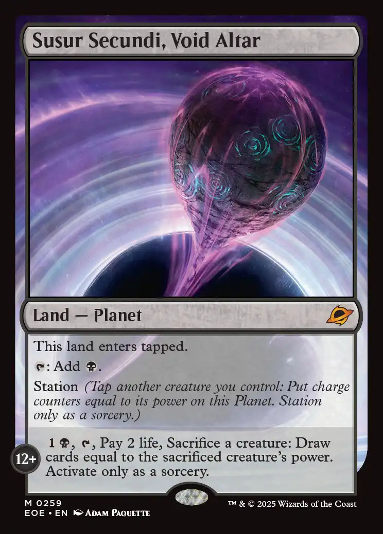 Susur Secundi, Void Altar