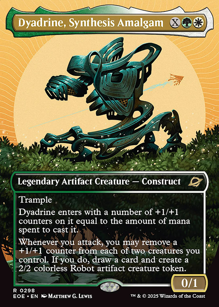Dyadrine, Synthesis Amalgam