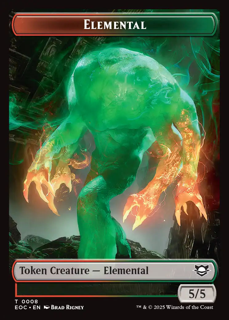 Elemental Token // Beast Token