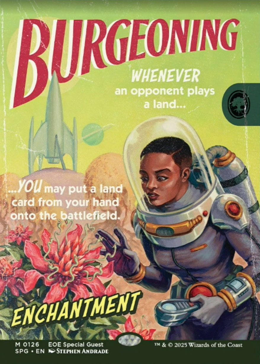 Burgeoning