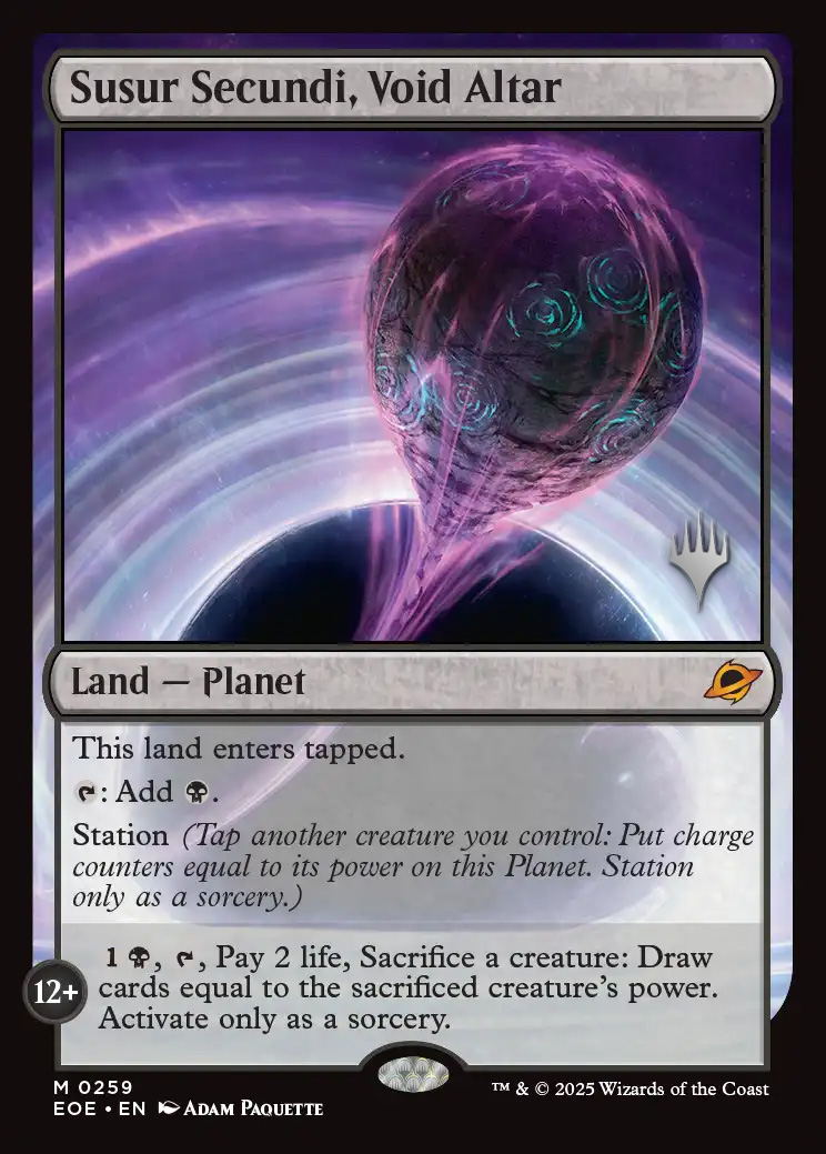 Susur Secundi, Void Altar
