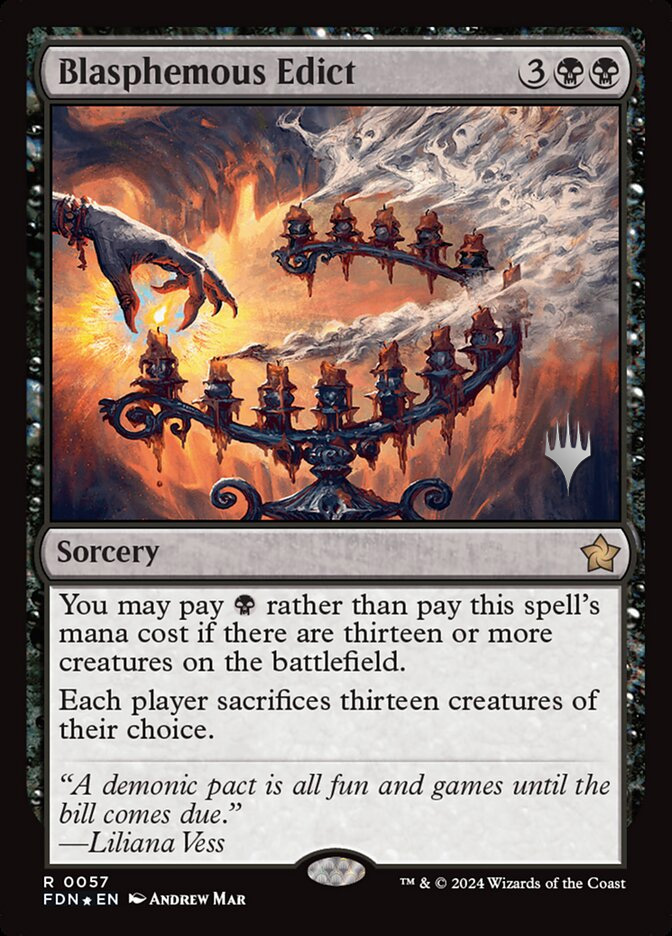 Blasphemous Edict