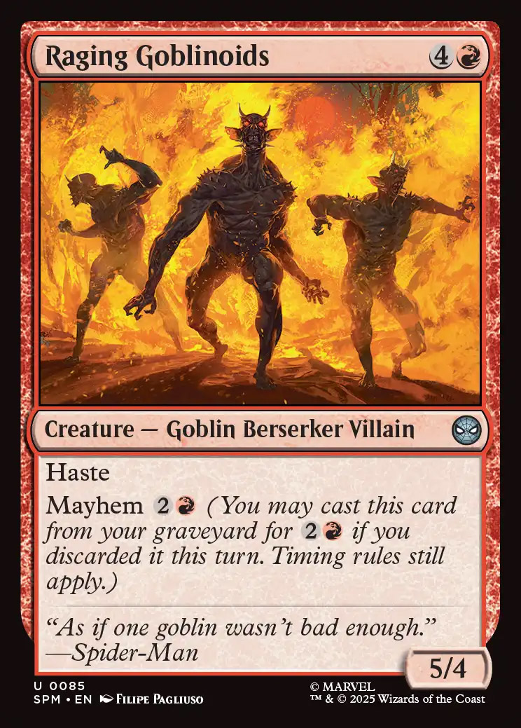 Raging Goblinoids