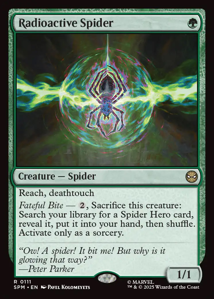 Radioactive Spider