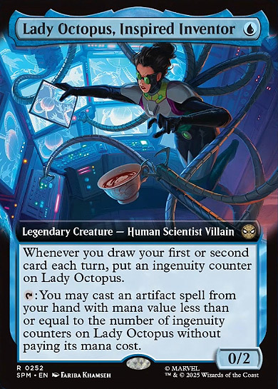 Lady Octopus, Inspired Inventor