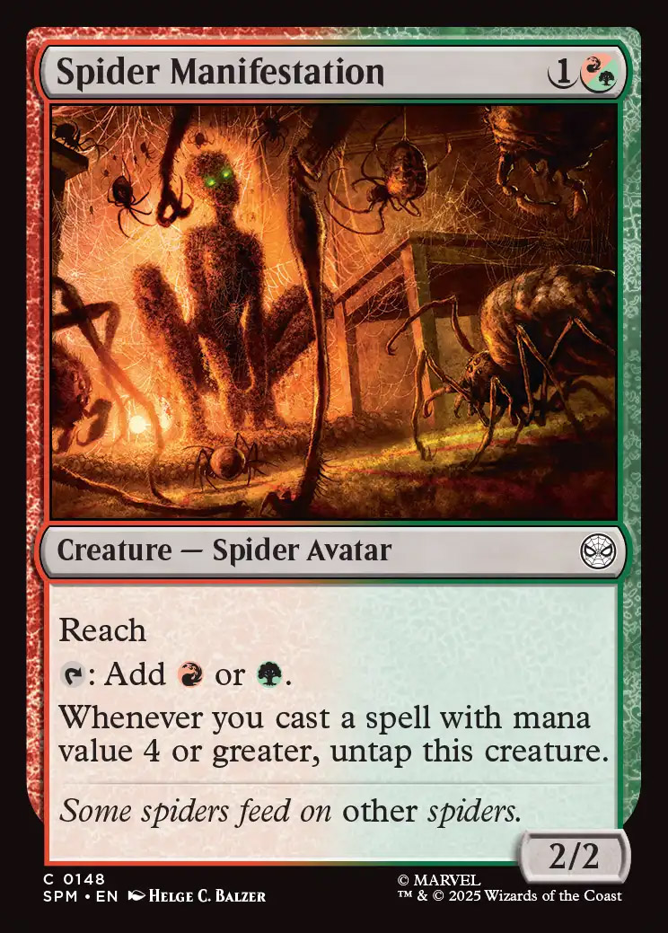Spider Manifestation