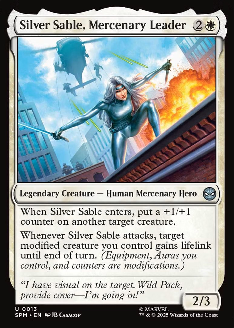 Silver Sable, Mercenary Leader