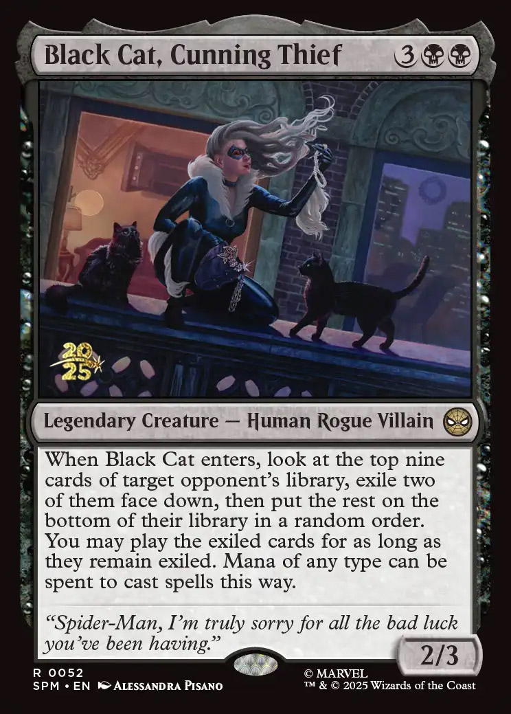 Black Cat, Cunning Thief