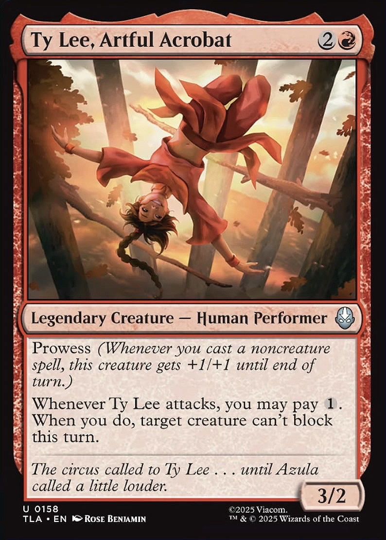 Ty Lee, Artful Acrobat
