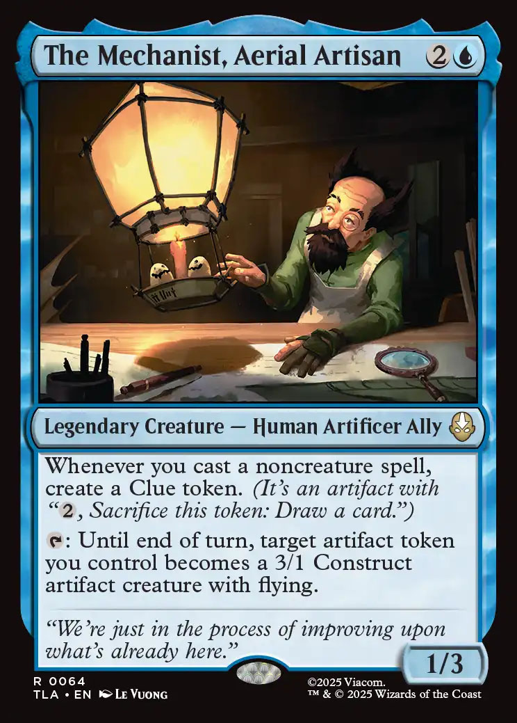 The Mechanist, Aerial Artisan