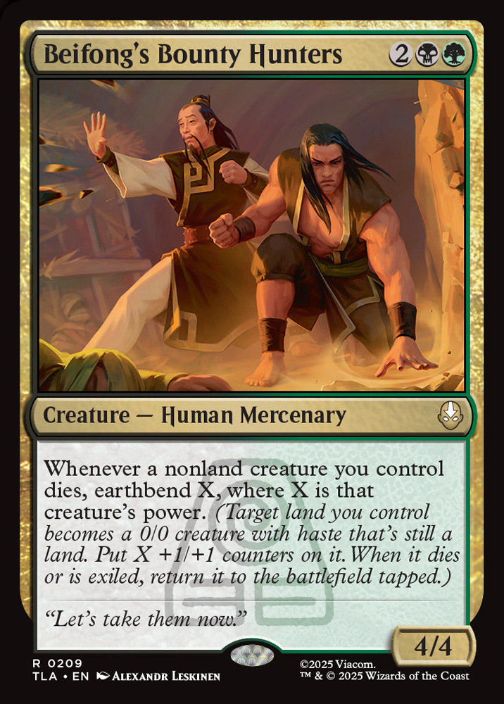 Beifong's Bounty Hunters
