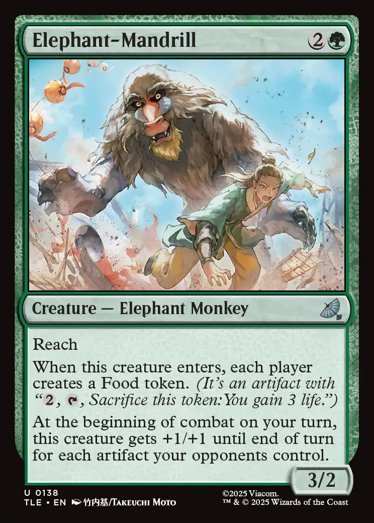 Elephant-Mandrill