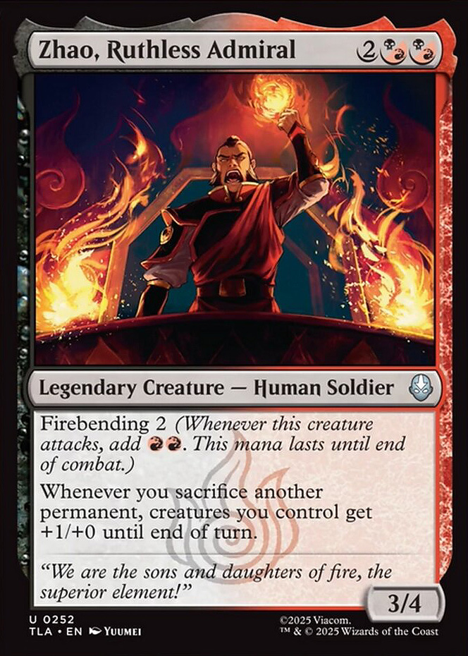 Zhao, Ruthless Admiral