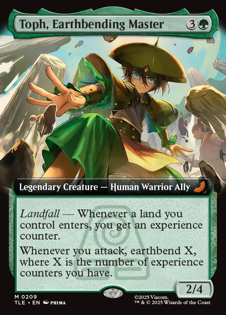 Toph, Earthbending Master