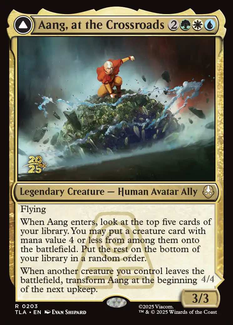 Aang, at the Crossroads