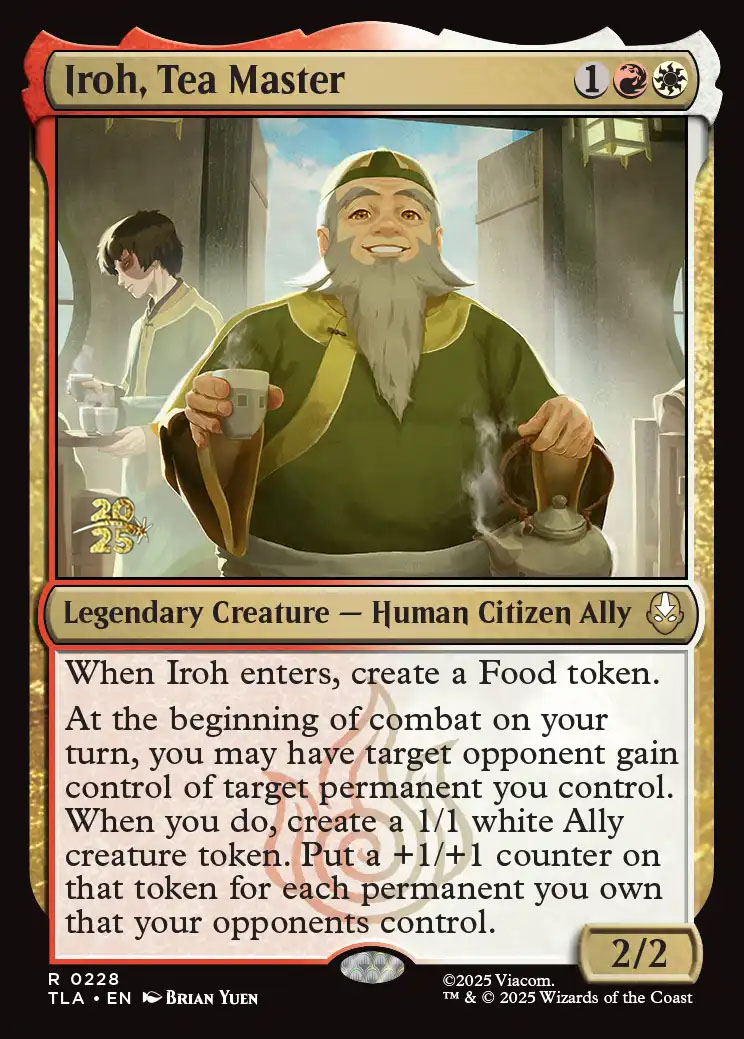 Iroh, Tea Master