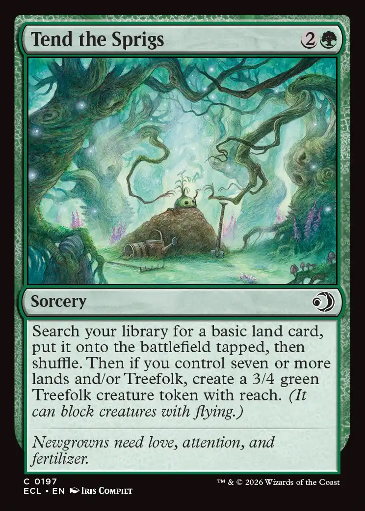 Tend the Sprigs